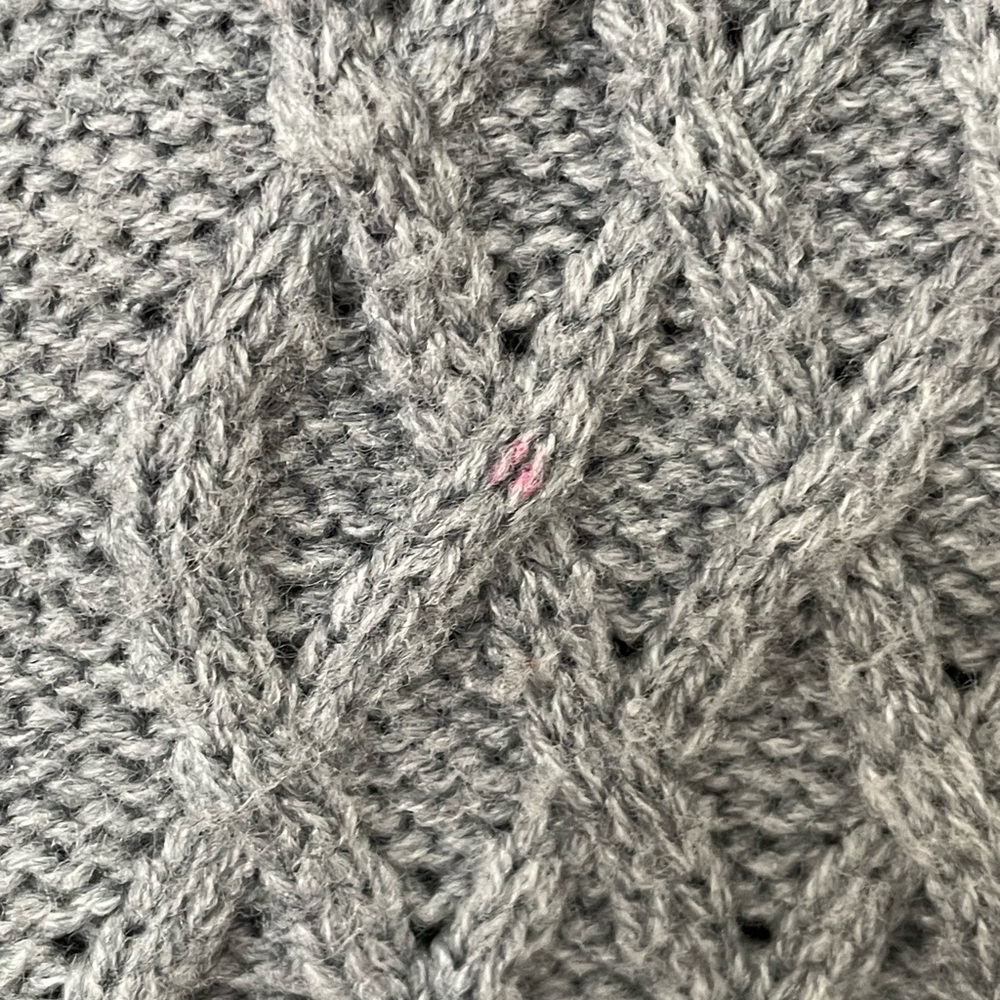 Hooded Ombré Button Closure Cardigan - Picture 4 of 6